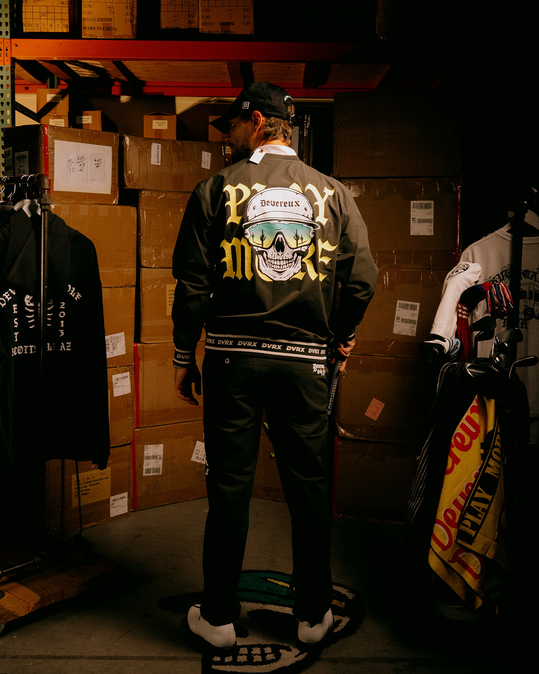 コーデュラ４WAY Dead man running クルー 075754017-KHAKI