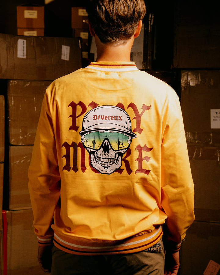 DeadMan Running ストライプリブモック 075754008-YELLOW