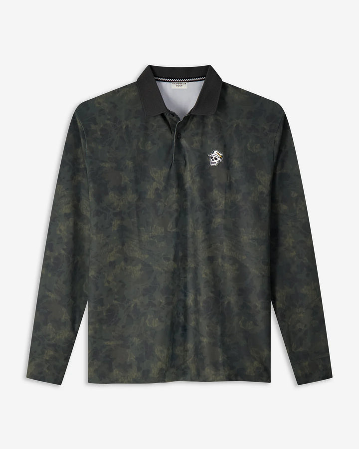 Tree Camo LS Polo 075364013-CAMO
