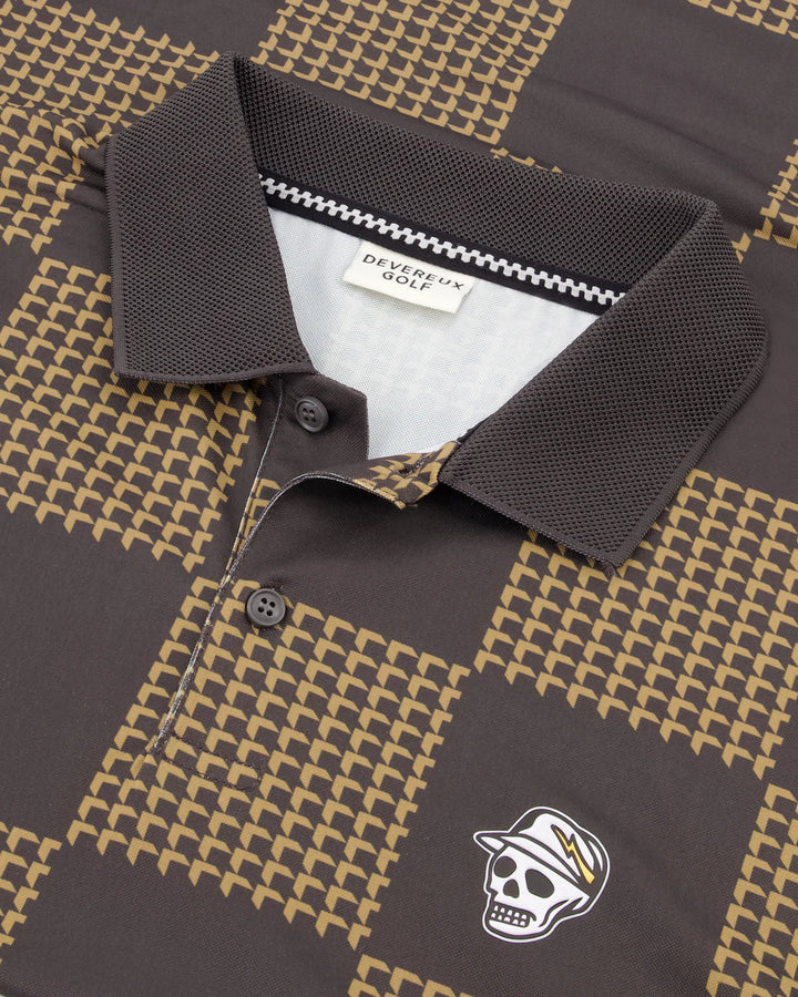 The Back 9 LS Polo 075364012-BLACK