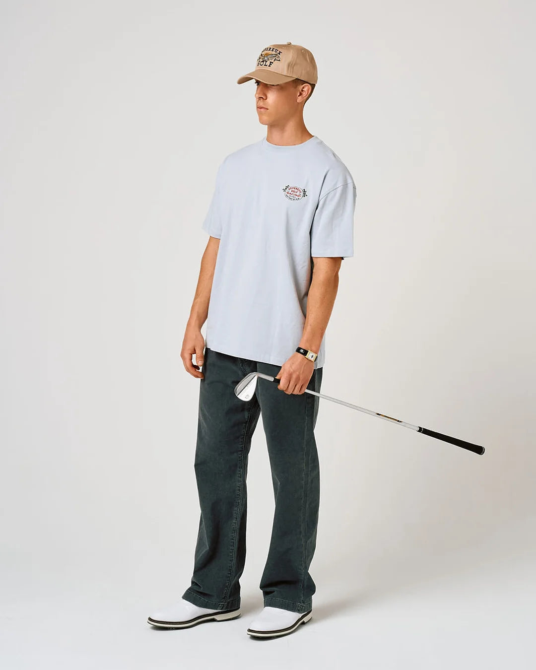 Keep The Pace Tee 075364006-Powder Blue