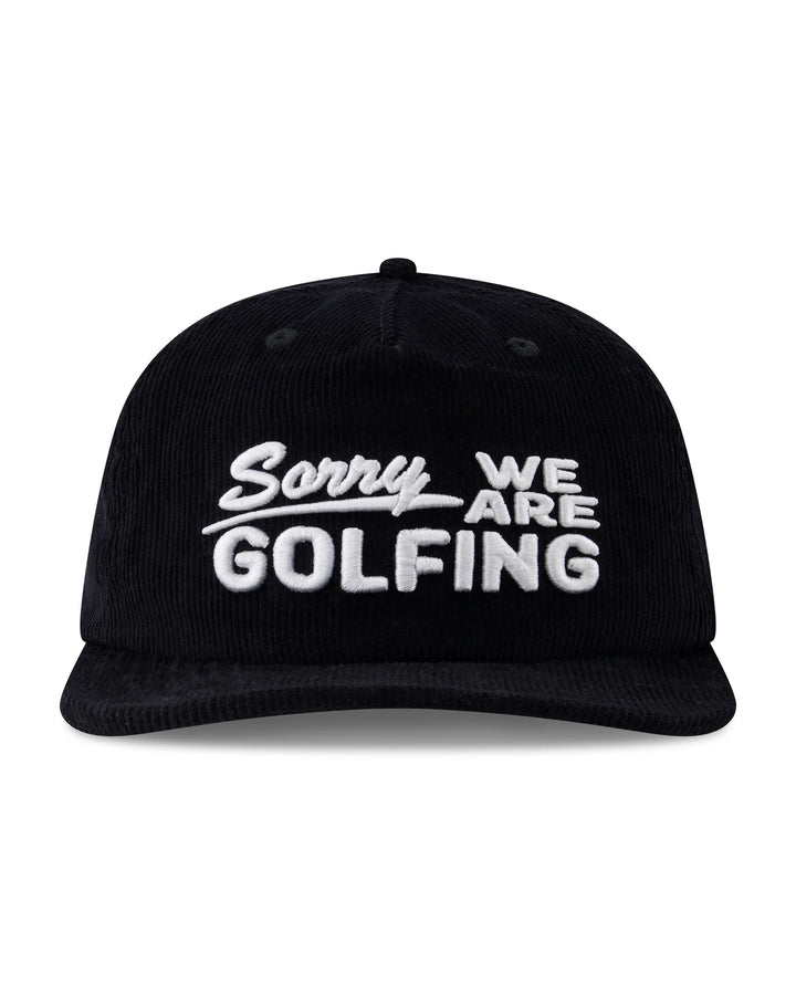 Sorry We Are Golfing Hat 075364802-Black
