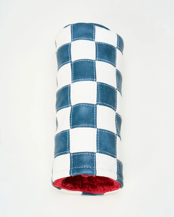 Checkered Fairway Barrel Cover 075364836-BLUE