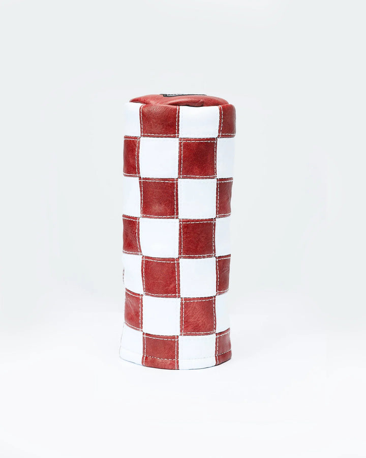 Checkered Hybrid Barrel Cover 075364837-RED