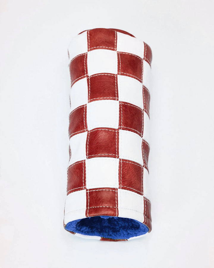 Checkered Hybrid Barrel Cover 075364837-RED