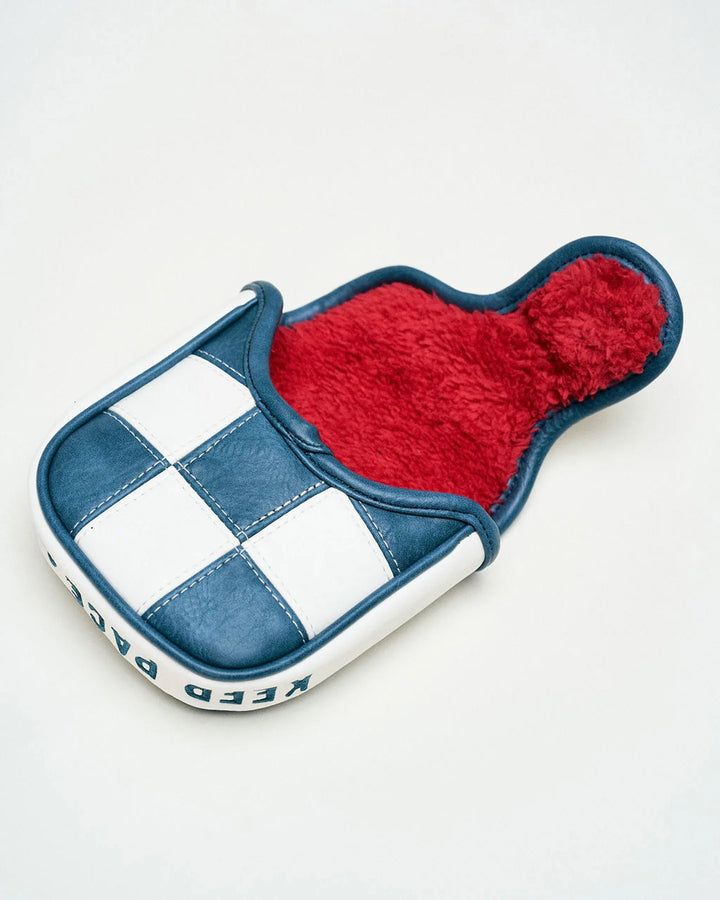 Checkered Sidecar Mallet Cover 075364833-WHITE