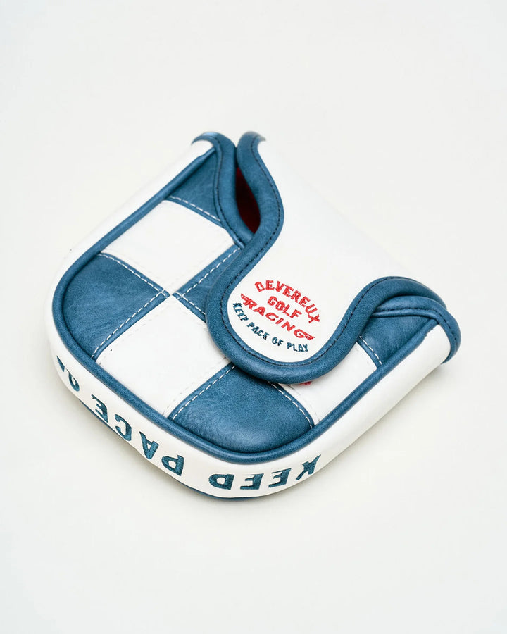 Checkered Sidecar Mallet Cover 075364833-WHITE