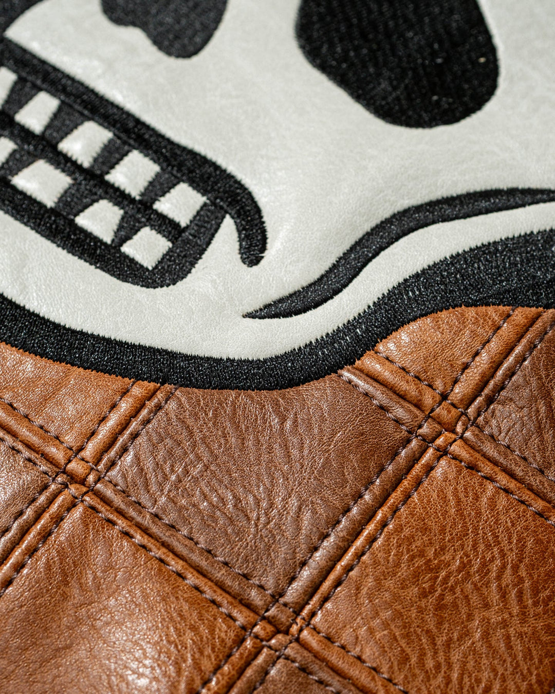 Checkered Shoe Bag 075364846-TAN