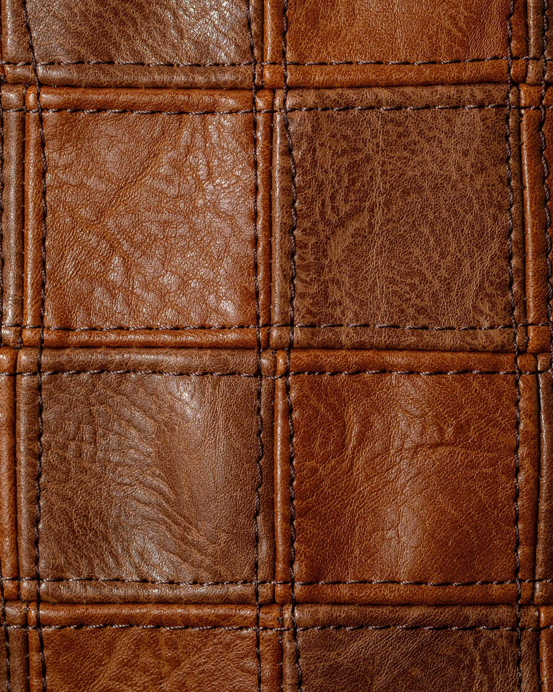 Checkered Shoe Bag 075364846-TAN