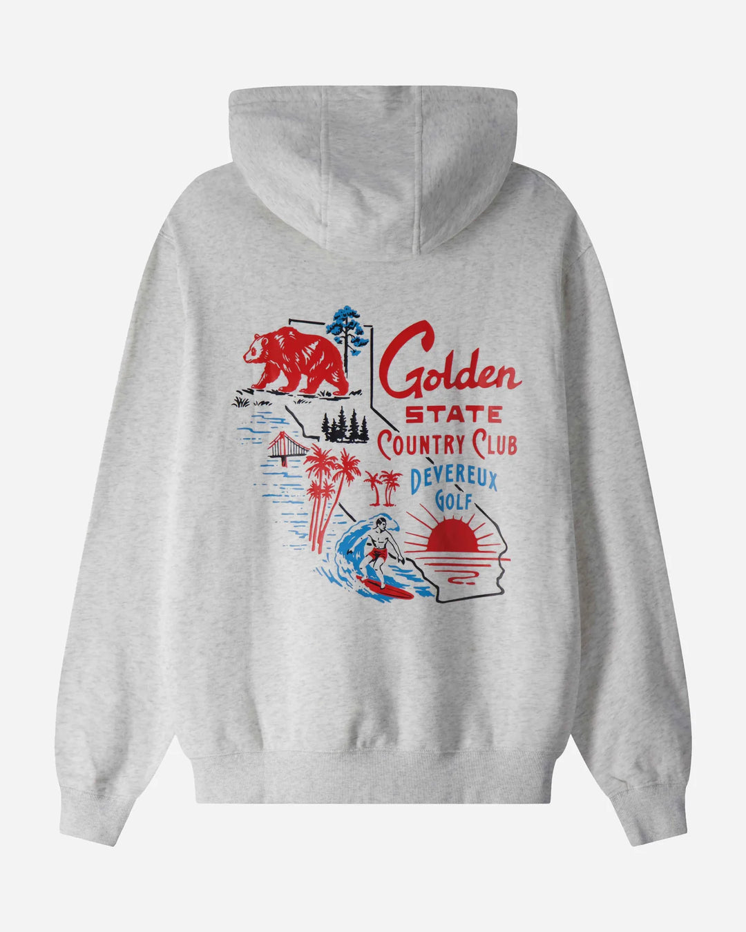 Golden State CC Hoodie 075364014-WHITE HEATHER