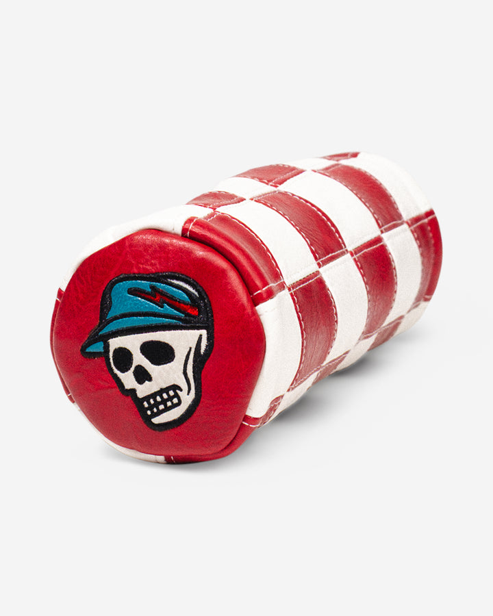 Checkered Hybrid Barrel Cover 075364837-RED
