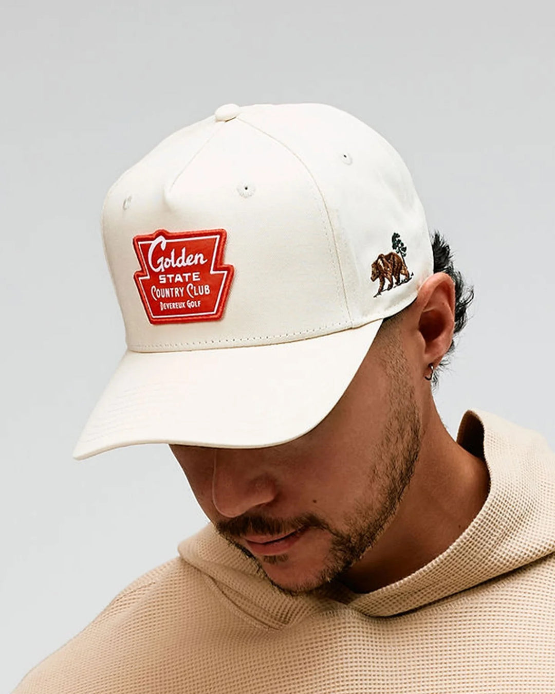 A Player Golden State CC Hat 075364842-Stone