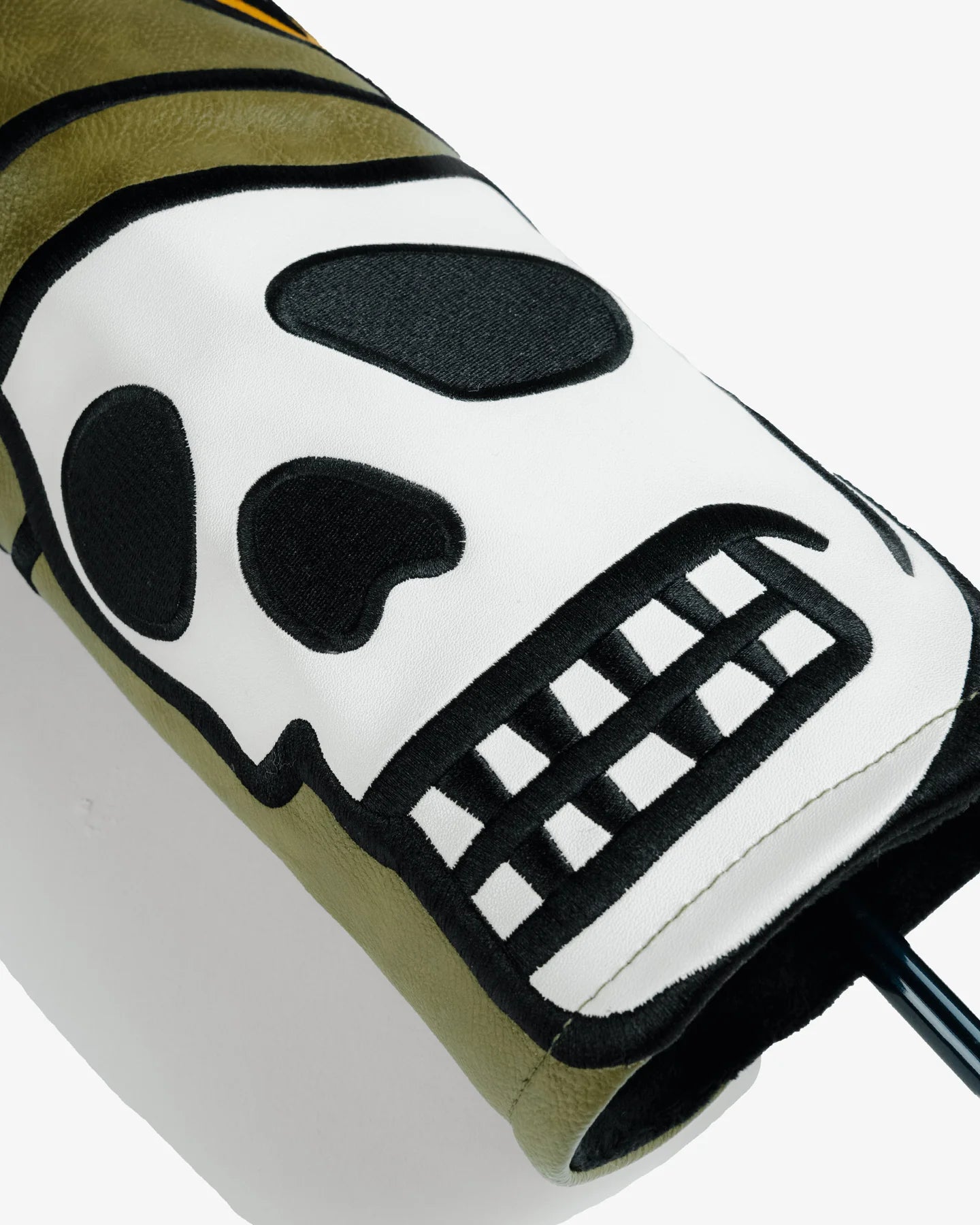 XL Skull Caddie Barrel Head Cover 763532804-OLIVE