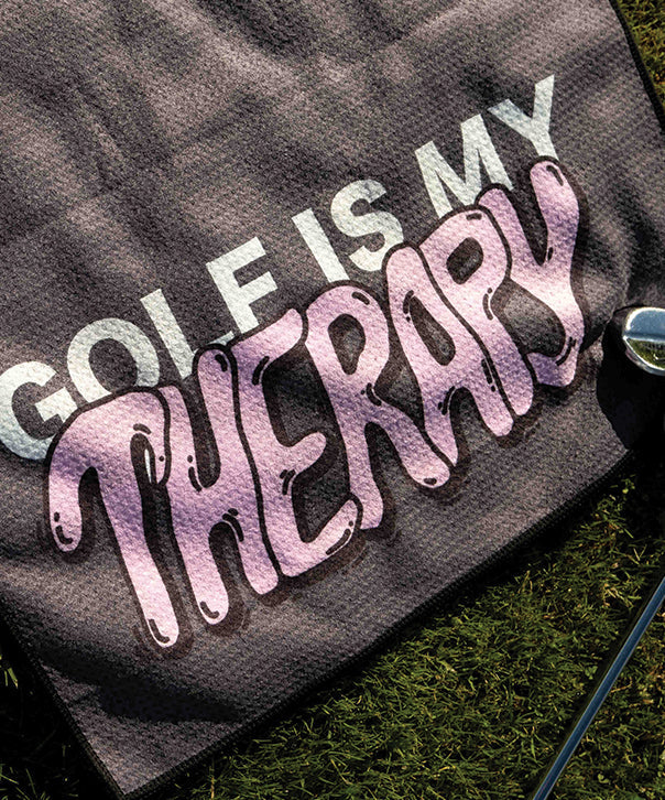 Golf is My Therapy Towel 763434821-MULTI