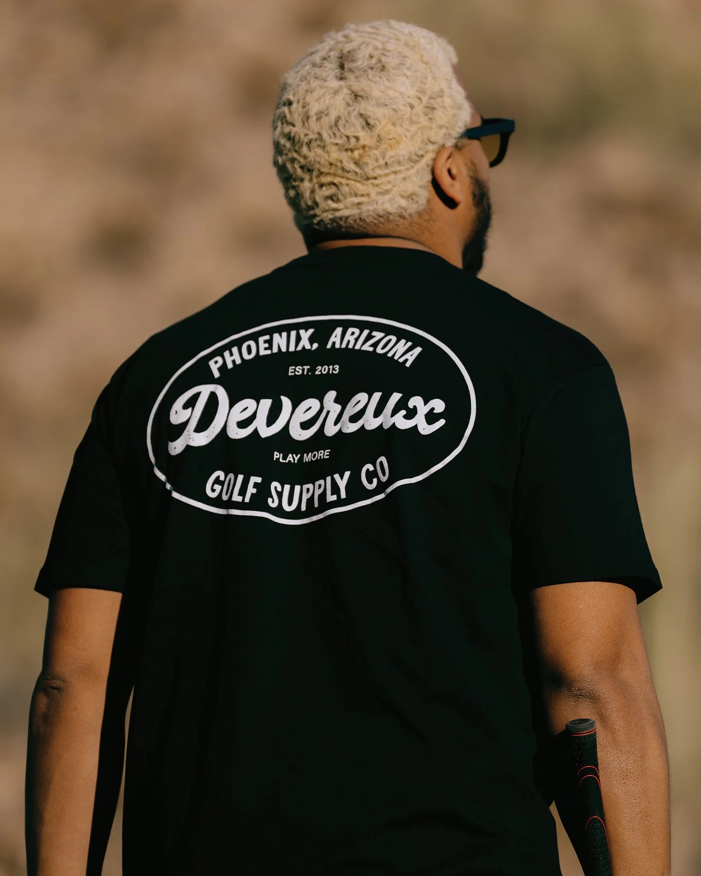 Golf Supply Co. Tee 075352007-BLACK