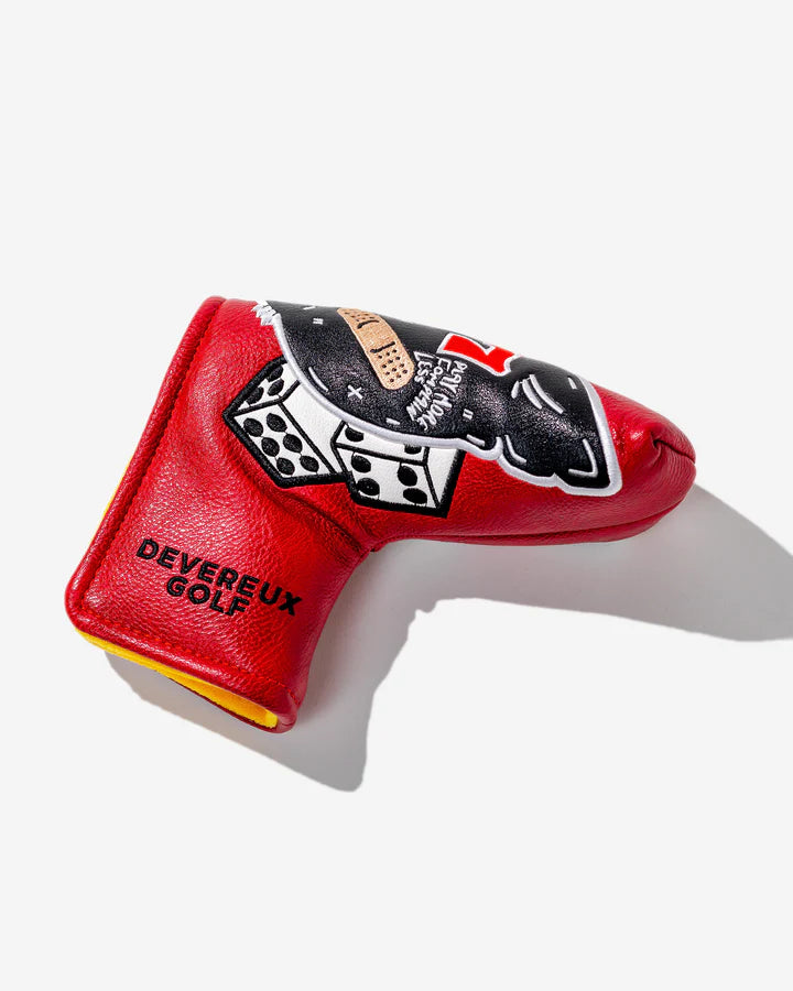 No Luck Needed Blade Putter Cover 763434801-RED
