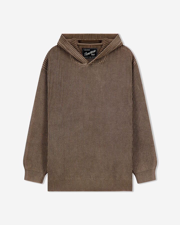 Fisherman Hoodie 075362601-BROWN