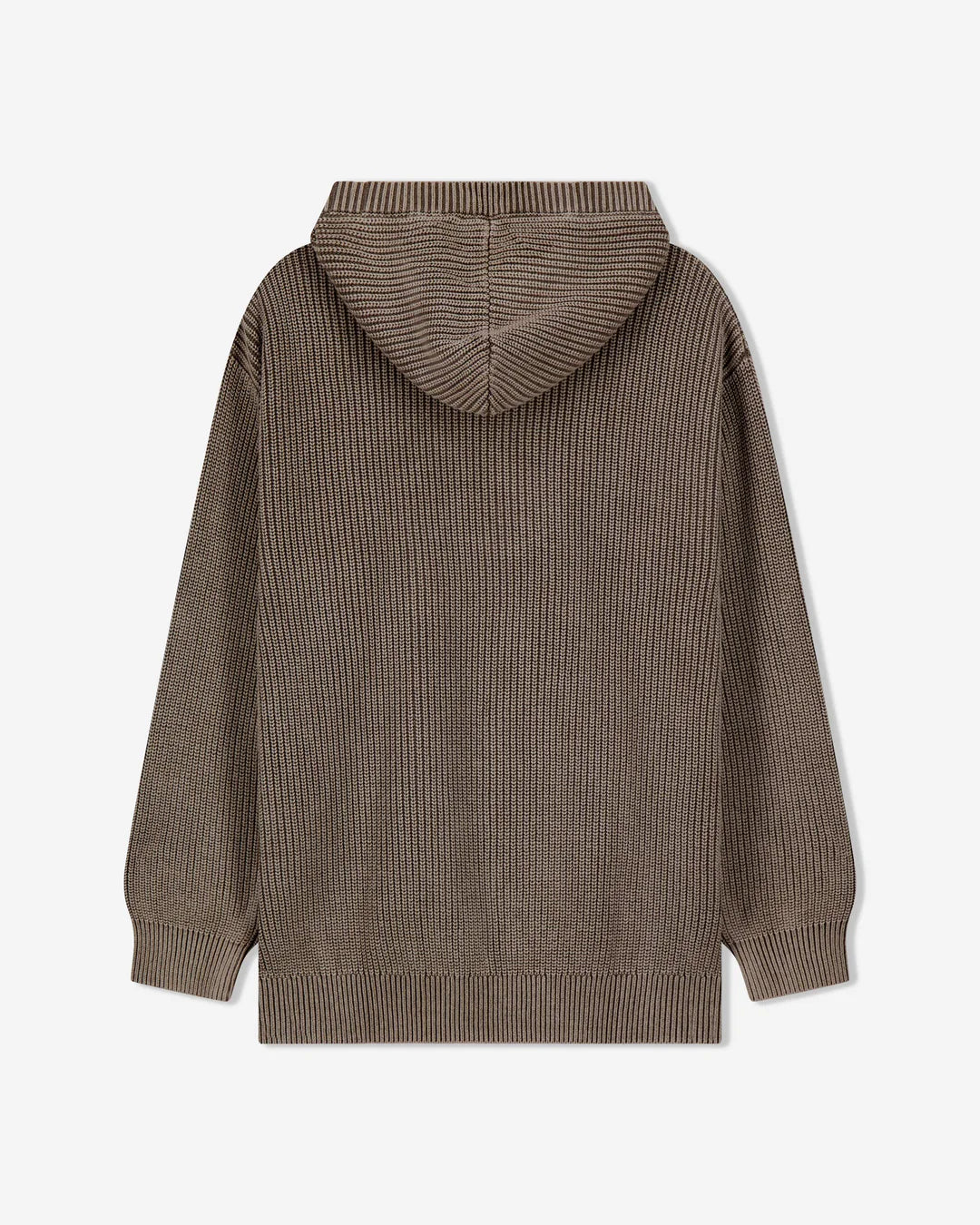 Fisherman Hoodie 075362601-BROWN