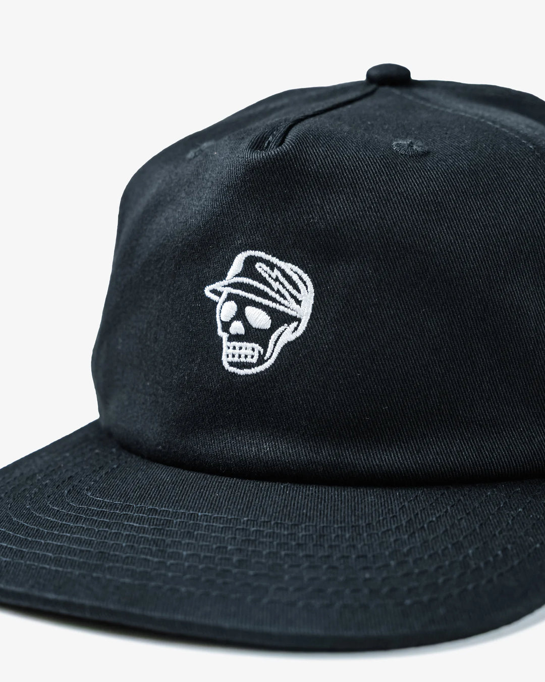 Heffy Skull Caddie Hat 075362820-BLACK