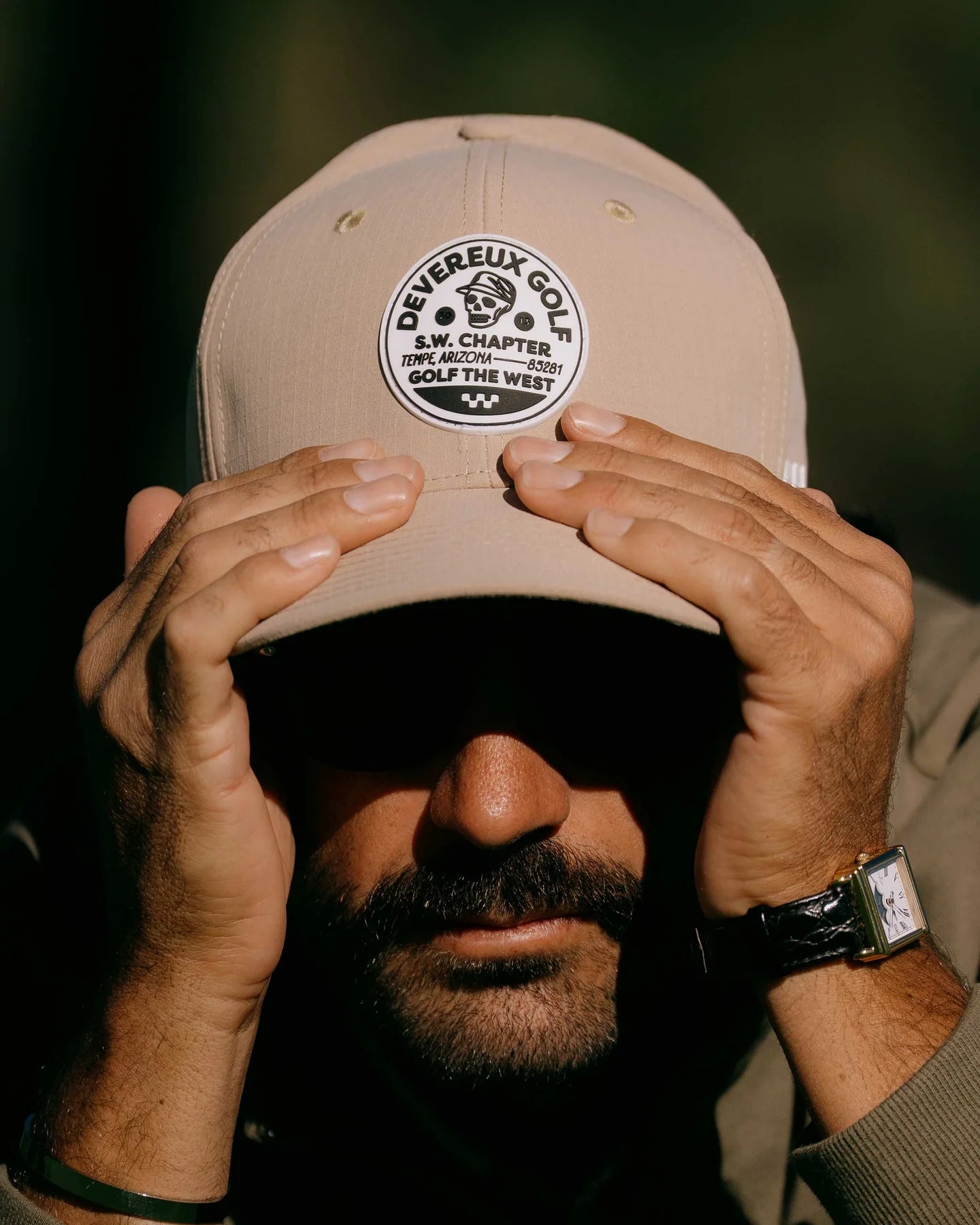 Players Patch Hat 075362816-BEIGE