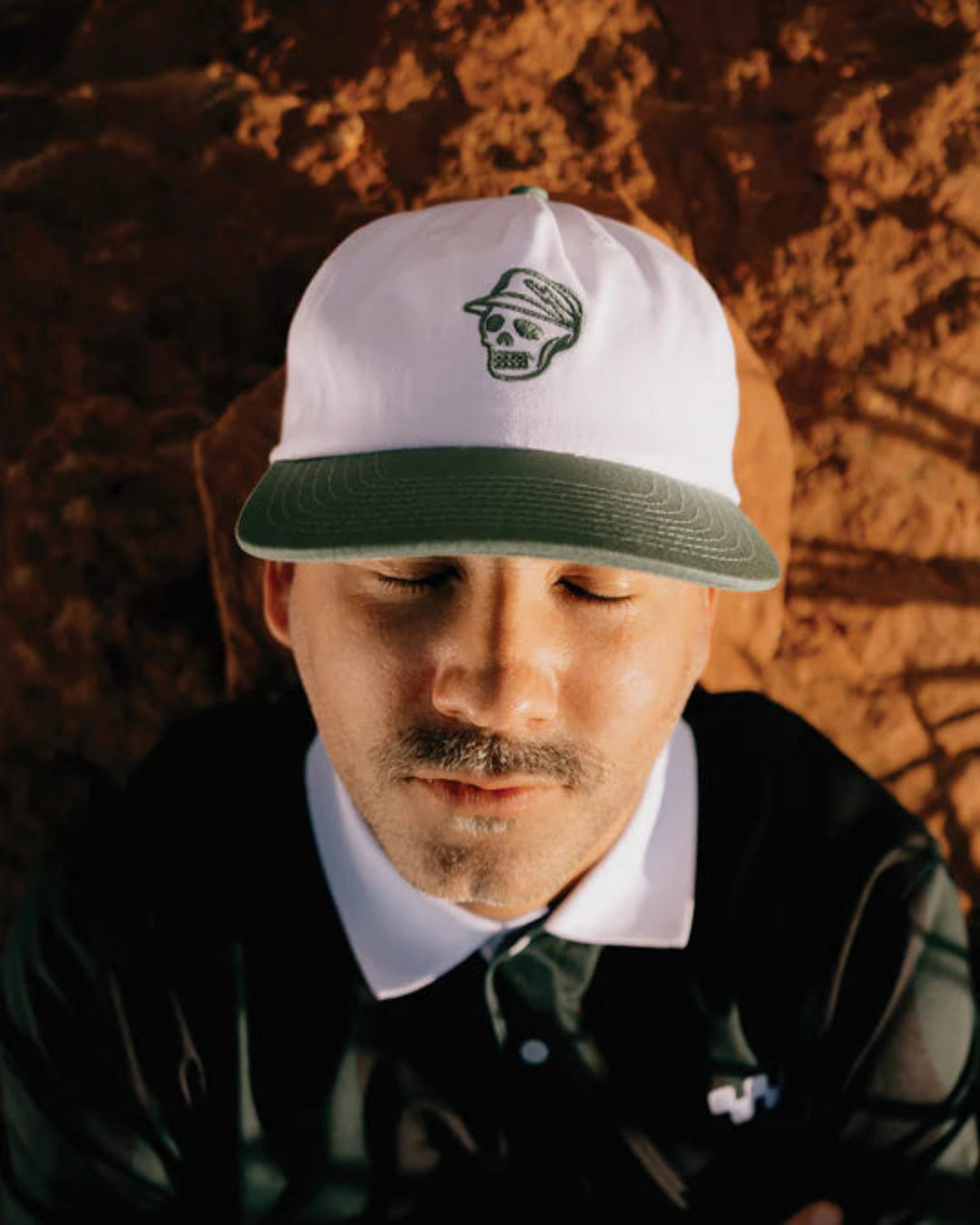 Skull Caddie Two-Tone Cap 075352801-WHITE/GREEN