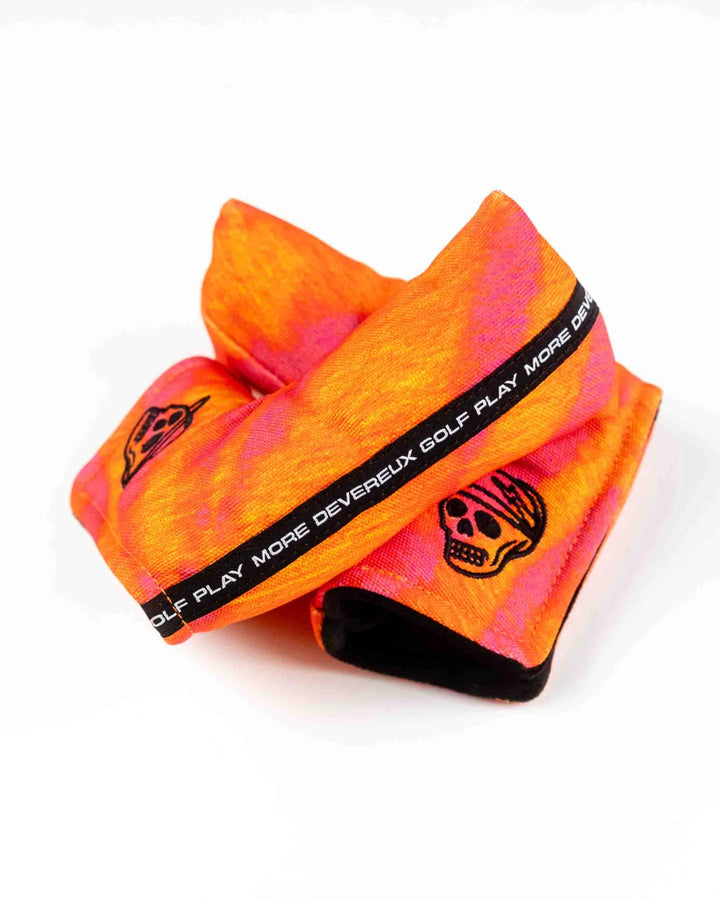 Acid Wash Blade Putter Cover 763532810-ORANGE/PINK