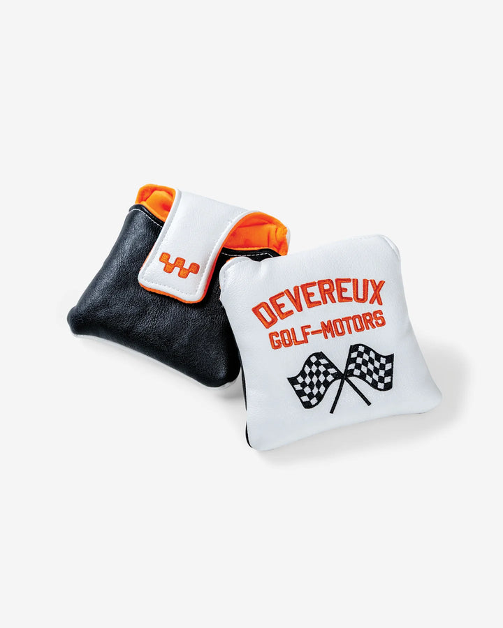 Devereux Motor Sports Mallet Putter Cover 075354800-WHITE
