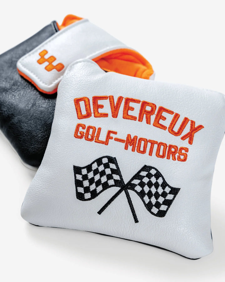 Devereux Motor Sports Mallet Putter Cover 075354800-WHITE