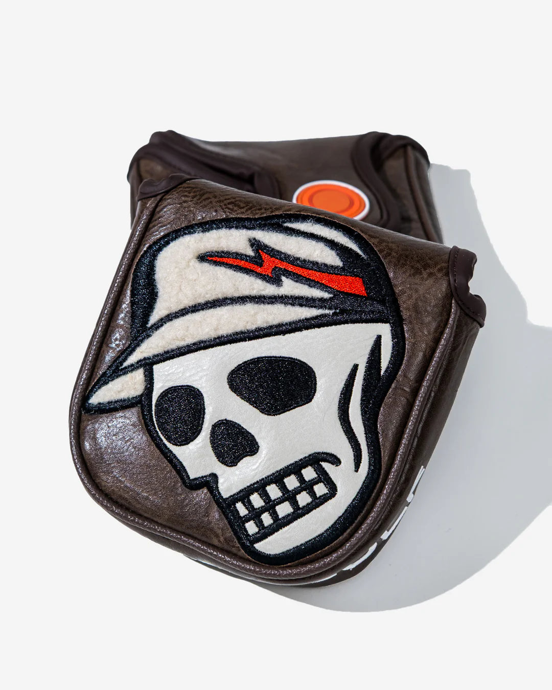 Sherpa Skull Caddie Universal Mallet Cover 075362840-BROWN