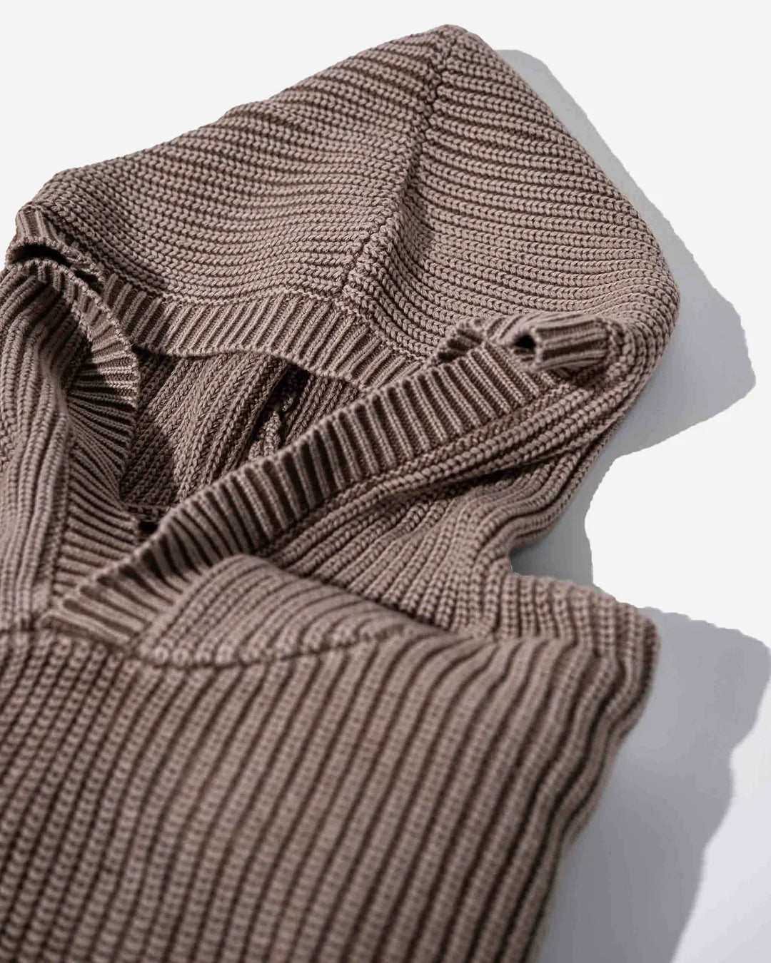 Fisherman Hoodie 075362601-BROWN