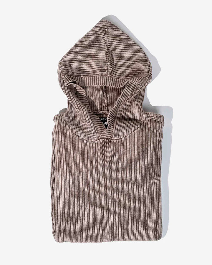 Fisherman Hoodie 075362601-BROWN