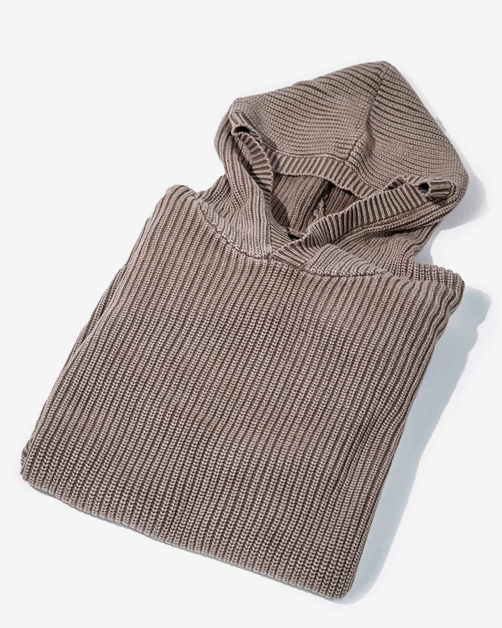 Fisherman Hoodie 075362601-BROWN