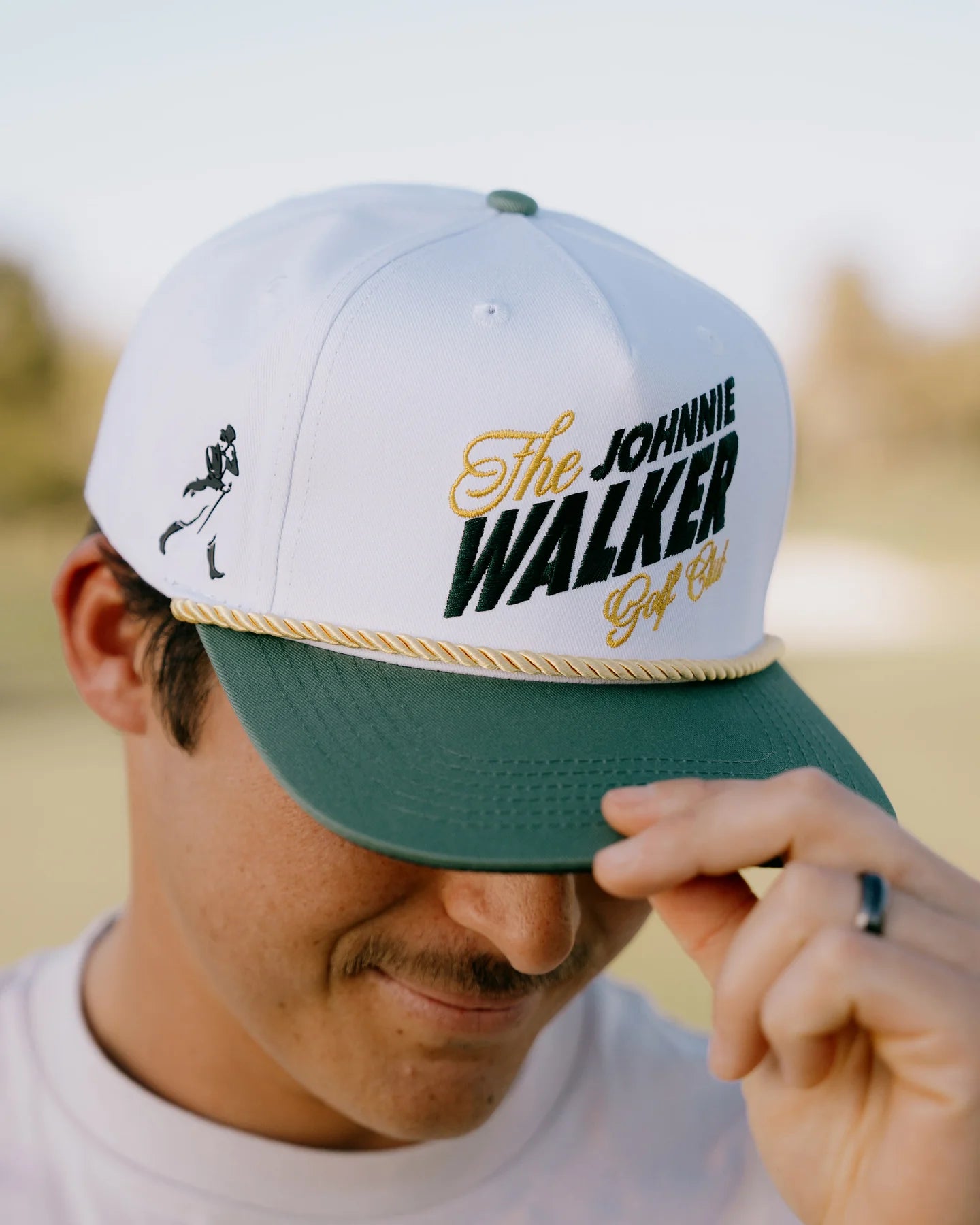 Johnnie Walker Golf Club Hat 763532820-WHITE/GREEN