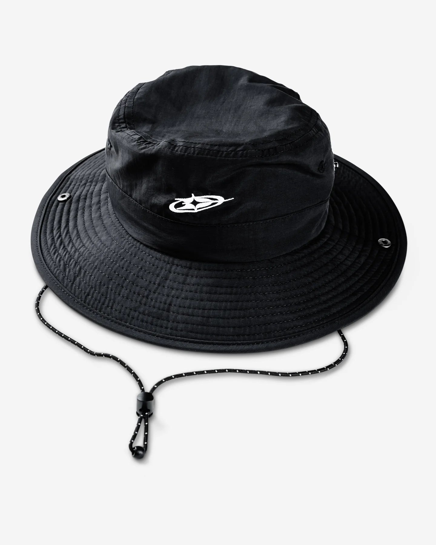 Ripstop Nylon Bucket hat 075362813-BLACK