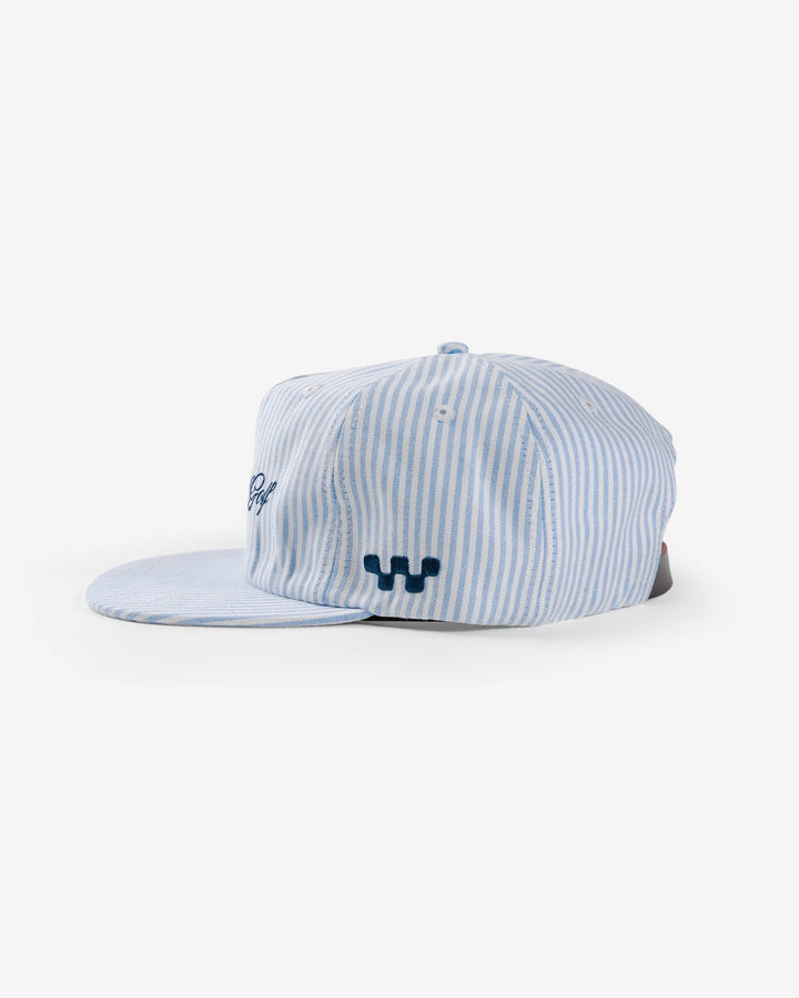 Seersucker Hat 075352809-BLUE