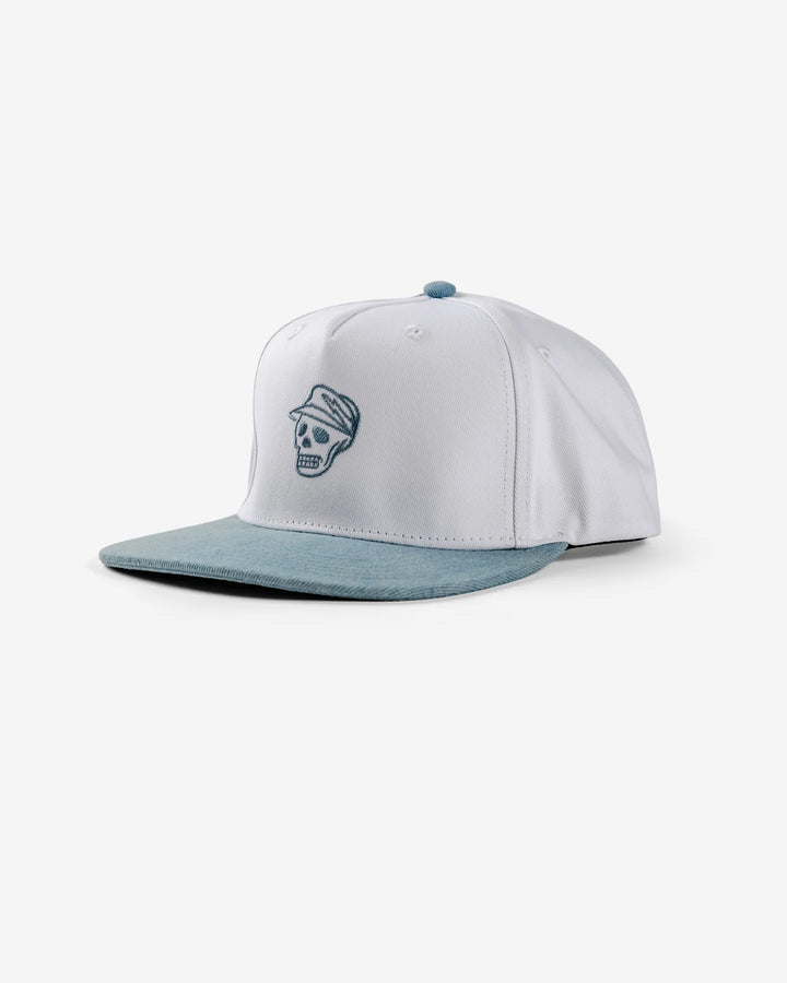 Skull Icon Two-Tone Hat 075352808-WHITE/BLUE