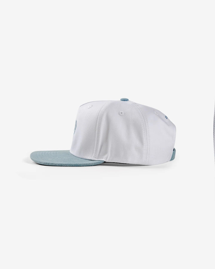 Skull Icon Two-Tone Hat 075352808-WHITE/BLUE