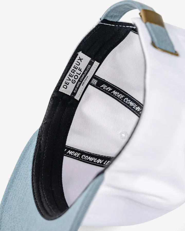 Skull Icon Two-Tone Hat 075352808-WHITE/BLUE