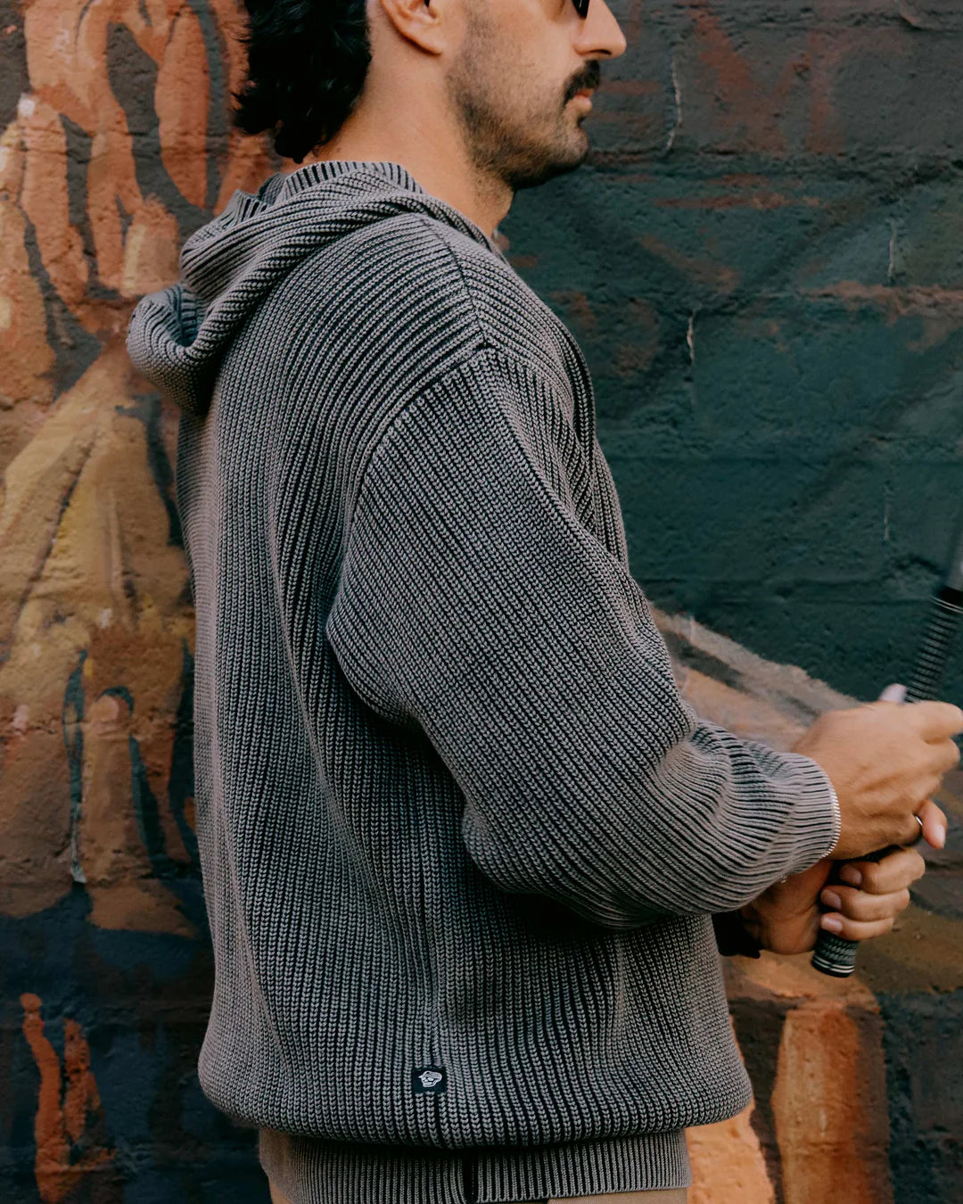 Fisherman Hoodie 075362601-GREY