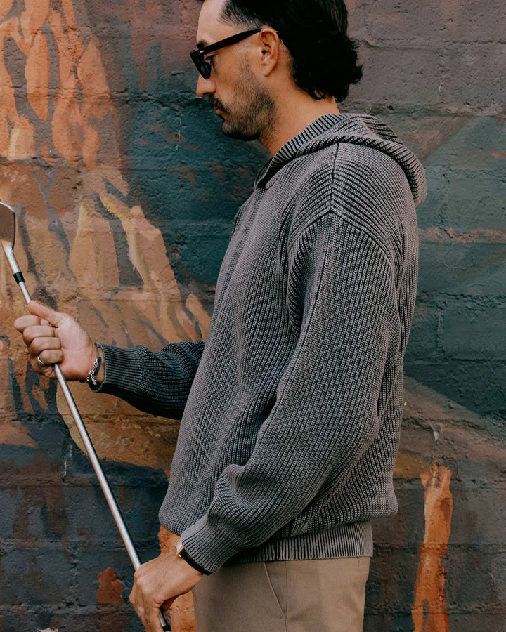 Fisherman Hoodie 075362601-GREY