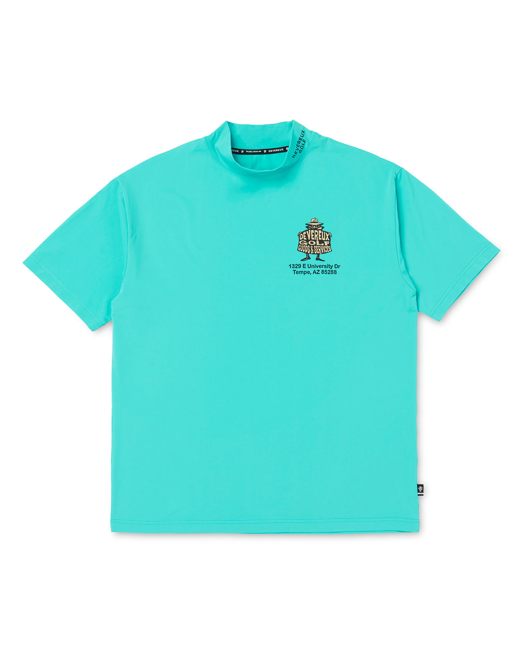 DVG GOLF SERVICES MOCK TEE 075762032-TURQUOISE