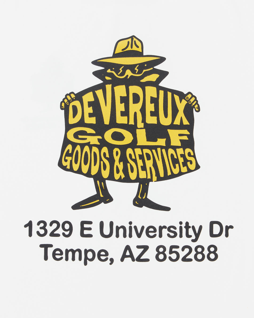 DVG GOLF SERVICES MOCK TEE 075762032-WHITE