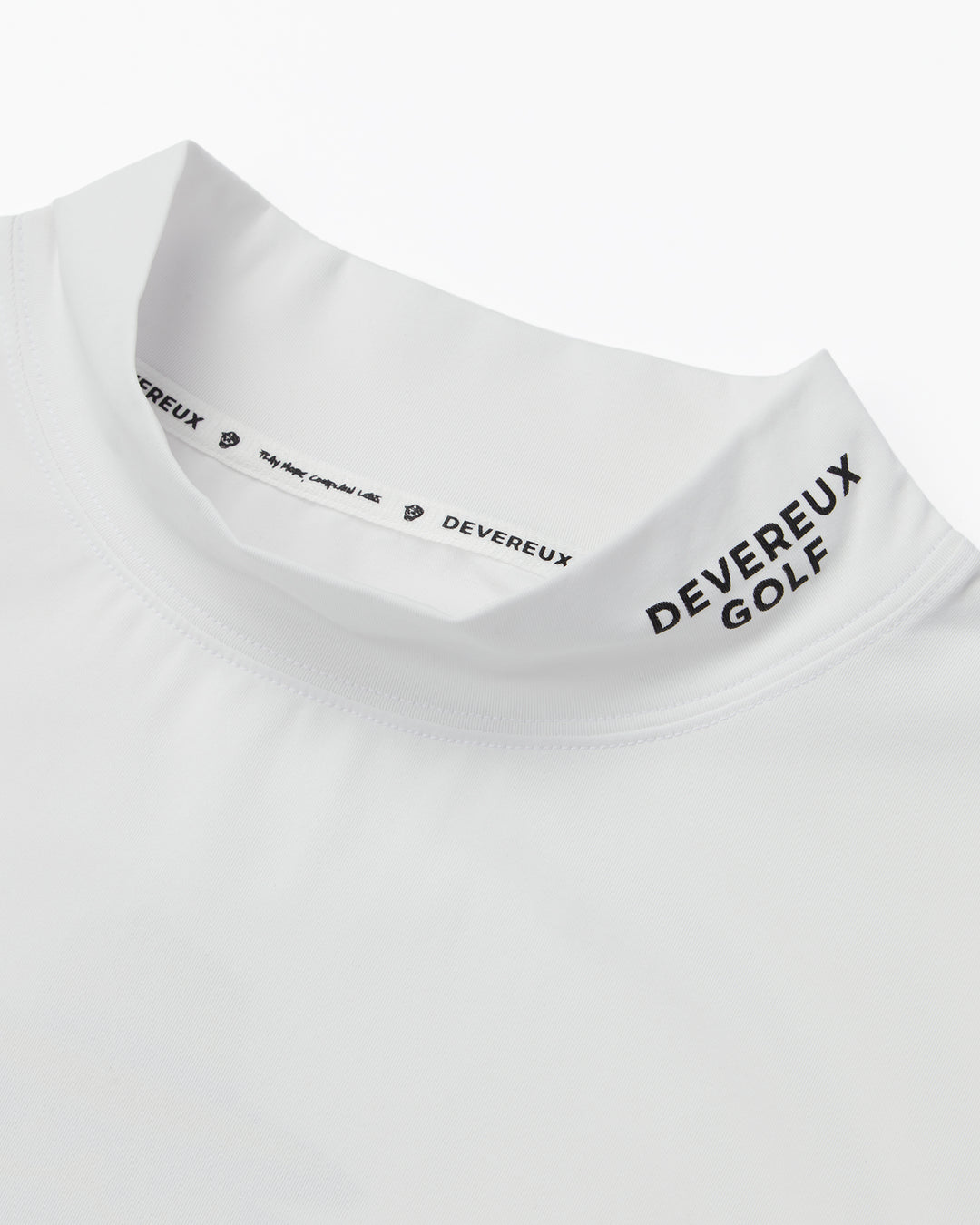 DVG GOLF SERVICES MOCK TEE 075762032-WHITE
