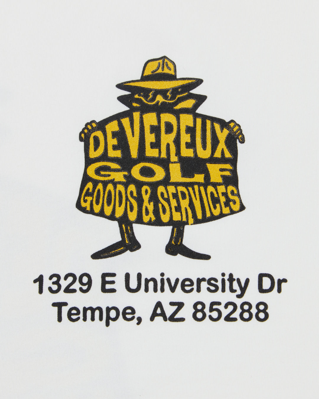 DVG GOLF SERVICES MOCK TEE 075762032-WHITE