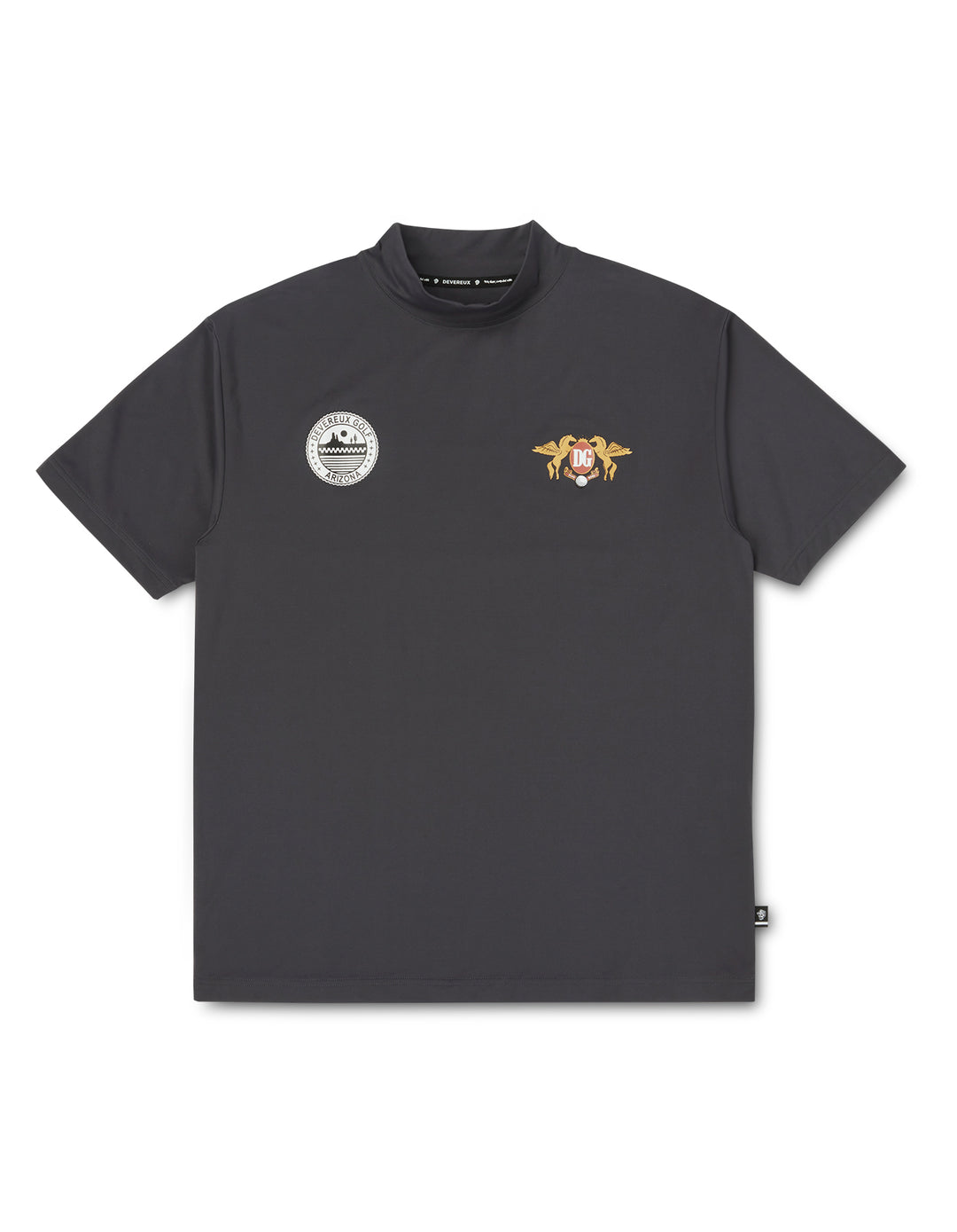 DVG Westward MOCK TEE 075762030-GRAPHITE