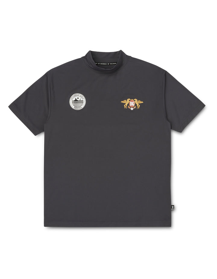 DVG Westward MOCK TEE 075762030-GRAPHITE