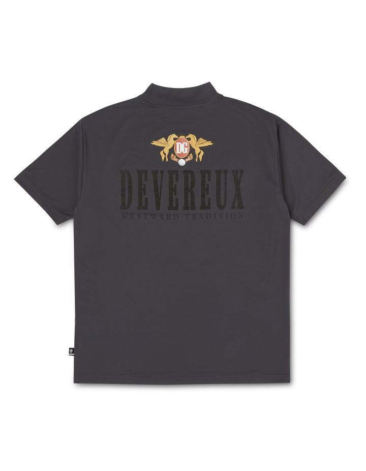 DVG Westward MOCK TEE 075762030-GRAPHITE