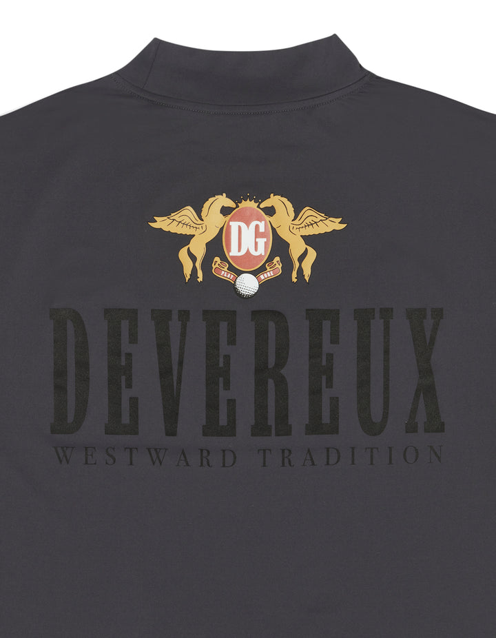 DVG Westward MOCK TEE 075762030-GRAPHITE