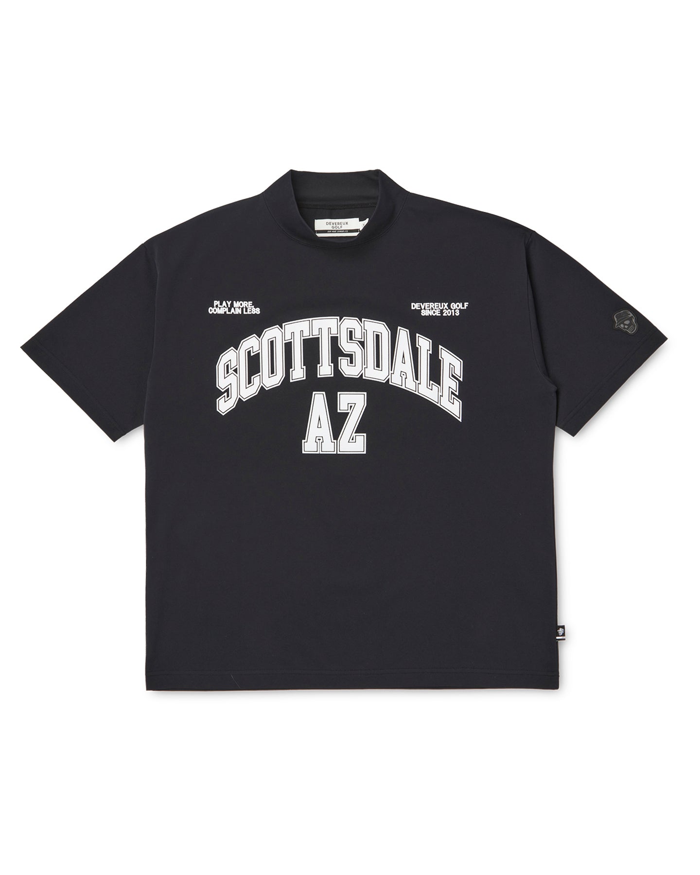 DVG SCOTTSDALE OVER FIT MOCK TEE 075764015-BLACK – DEVEREUX JAPAN