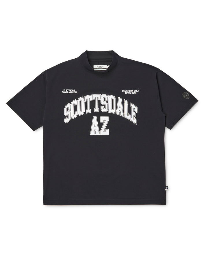 DVG SCOTTSDALE OVER FIT MOCK TEE 075764015-BLACK